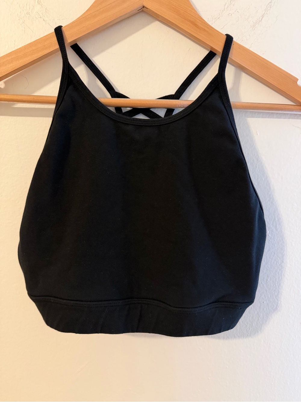 Hard Tail Black Crop Top